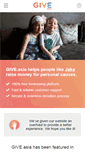 Mobile Screenshot of give.asia