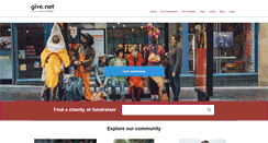 Desktop Screenshot of give.net