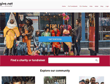 Tablet Screenshot of give.net